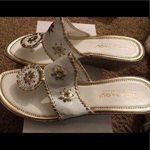 Mila Paola wedge sandals New In Box